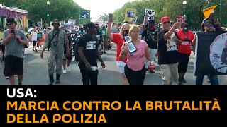 USA: marcia contro la brutalità della polizia
