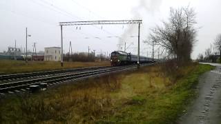 М62 з поїздом № 668 Ковель-Чернівці