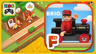 BRIO World — Железная дорога * Игра для малышей про паровозики от Filimundus * iOS | Android