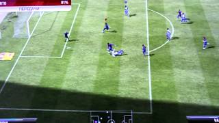 Ночные игрульки. Два друга играют в FIFA 12.