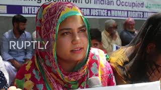 Pakistan: Protesters demand end to India's lockdown of Kashmir at Muzaffarabad rally