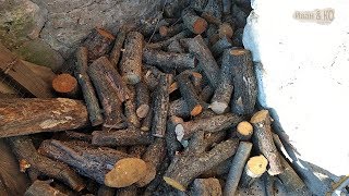 О дровах. Какими топлю я? Какие Лучше? Моё мнение.