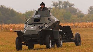 Тест-драйв БА-64б. Был уничтожен немцами в 1943, найден и восстановлен в 21 веке.