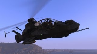 ARMA 3 - AH-99 Blackfoot Convoy Attack