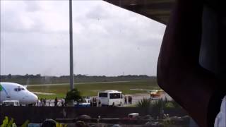 Deportees' arrival in Guyana