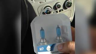 Hyundai Sonata nf. Замена лампочки ближнего света фар.h 7