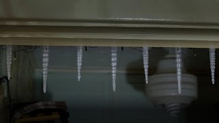 Сосульки из пластика. 3D печать. 3D Print Icicles.