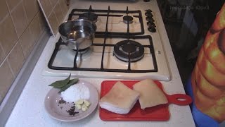 Сало в рассоле, в банке, очень! очень! вкусный рецепт. Домашняя кухня.