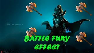 Dota 2: Battle Fury effecct