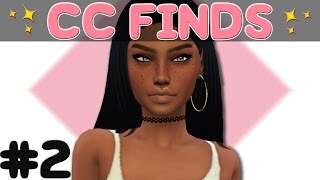 ✧ The Sims 4 | CC Finds #2 | Makeup, Hair & More! ✧