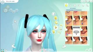 Los Sims 4 ¦ Create a Sim ¦ Hatsune Miku