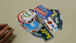 Adesivi stickers anni 80