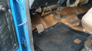 Переделка сцепления на ГАЗ 3307,механика вместо гидравлики
