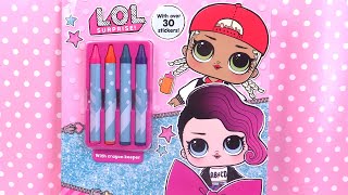 Coloriage Paillette Poupées LOL Kitty Queen