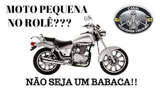 Moto pequena no Rolê??? | Canal Velocidade Cruzeiro
