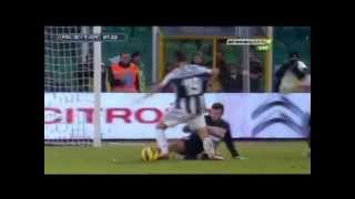 Leonardo Bonucci immersione contro il Palermo _ Palermo 0-1 Juventus