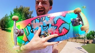 GIANT TRUCK VS TINY TRUCK SKATEBOARD! | STUPID SKATE EP 102