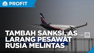 Biden Akan Larang Pesawat Rusia Melintas Wilayah AS