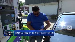 Sempat Rekor, Akhirnya Harga Bensin di AS Turun