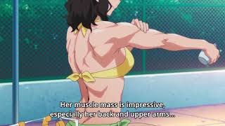 Her muscle mass is impressive