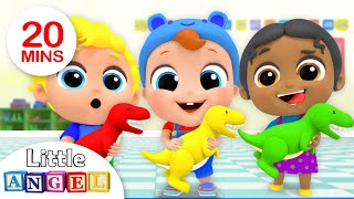 Playtime with New School Friends | Preschool Friends Song | Nursery Rhymes by Little Angel