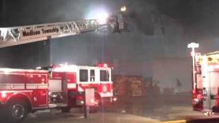 Fire at Riverbend Timber Framing in Blissfield