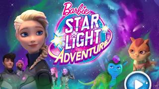Colorful game - Barbie Starlight adventure - Barbie girl space ships star collectors