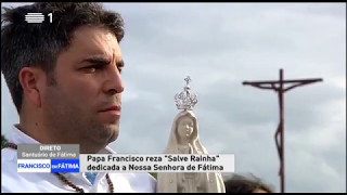 Papa Francisco Em Fátima de PORTUGAL 12/05/2017