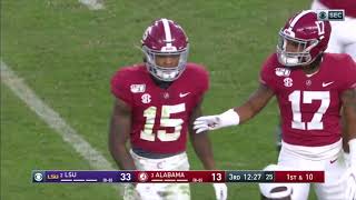 Xavier McKinney’s 2019 highlights