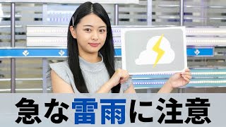 お天気キャスター解説 8月12日(水)の天気