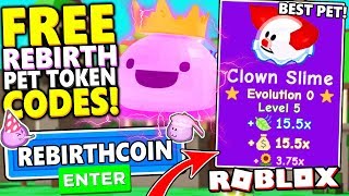 SECRET FREE REBIRTH PET TOKEN CODES IN LAWN MOWING SIMULATOR! *INSANE PETS!* Roblox