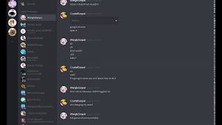 It's Me Crystal The Artist on Discord xD (How to change your game name in discord)