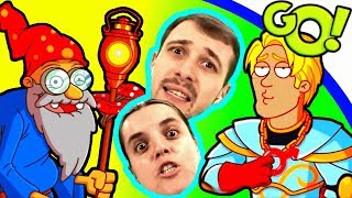 БолтушкА и ПРоХоДиМеЦ РАСШИРЯЮТ свой ЗАМОК! #526 ИГРА для ДЕТЕЙ -  Hustle Castle