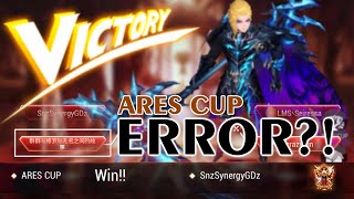 ARES CUP SEASON 8 ERROR OR BUG ???
