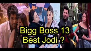 Who is Best Jodi in Bigg Boss 13? Sidnaaz or Asimanshi? Pahira | Sidharth Shukla | Shehnaz gill