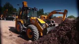 JCB 5CX Loading Action