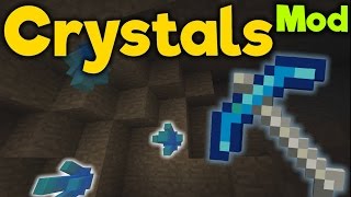 Minecraft Java - CRYSTALS - Crystal Caves || Mod Showcase