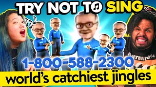 Adults React To Try Not To Sing Challenge | Commercial Jingles (Stanley Steemer, Empire & More!)