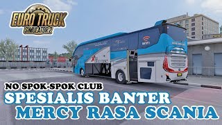 STJ Group Bus Banter, Anti Spok-Spok Club | ETS2 Mod Indonesia
