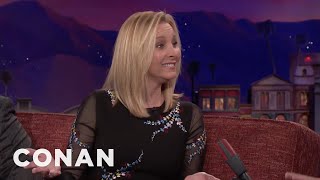 Lisa Kudrow Reviews The Latest Fake "Friends" Movie Trailer - CONAN on TBS