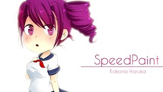Kokona Haruka - Yandere simulator 【speedpaint】