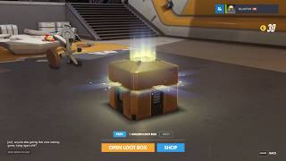 Thanks Blizz! for a skin for a hero I dont even play (OverWatch Gold Loot Box Opening!)