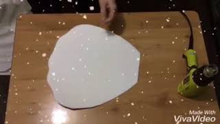 Большая роза из изолона! Большой цветок из фоамирана для детской фотосессии