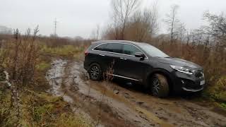Sorento Prime "Фантик" в разрез колеи off road