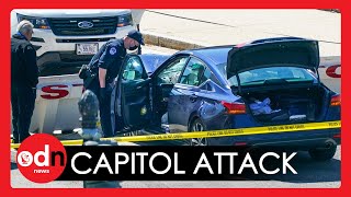 US Capitol Attack: Police Officer and Suspect Dead After Car Crashes Into Barricade