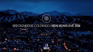 NEW YEARS 2018 TORCHLIGHT PARADE IN BRECKENRIDGE COLORADO