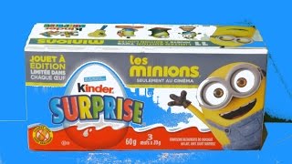 Kinder Surprise Eggs MINIONS 3 2015 Episode 2 Despicable ME SPECIAL Rare Oeuf Huevos Sorpresa