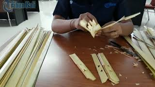 Membuat Sampyan Sesayut/Tebasan, Singkat dan Mudah