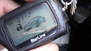 Настройка starline старлайн програмирование сервисных функций