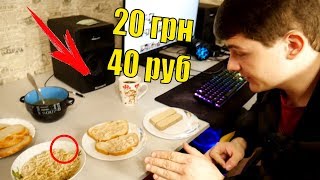 ВЫЖИТЬ НА 20 ГРН( 40 РУБЛЕЙ) ЦЕЛЫЙ ДЕНЬ!